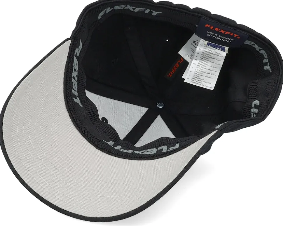 Swords Crossed Wooly Combed Black Flexfit - Critiql Hit