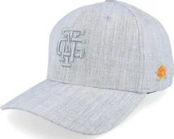 Symbol 120 Cap Heather Grey Adjustable - SQRTN