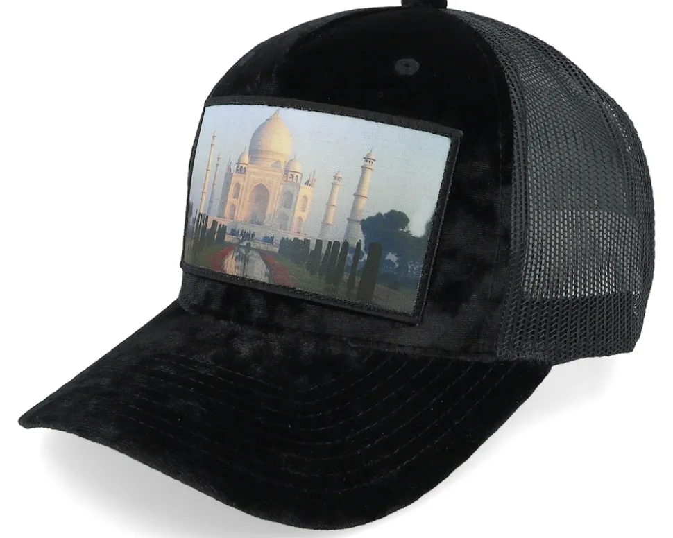 Taj Mahal Velvet Black A-frame Trucker - Calza Pennello
