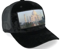 Taj Mahal Velvet Black A-frame Trucker - Calza Pennello