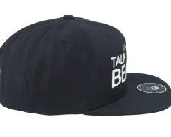 Talk To The Beard Black Snapback - Bearded Man
