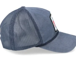 Tancho Koi Fish 939 Bachelor Indigo/Navy Trucker - Yapan