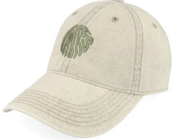Taurus Snow Washed Khaki Dad Cap - Delulu