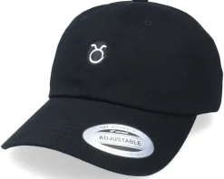 Taurus Sodiac Sign Black Dad Cap - Astrology