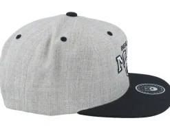 Team BM Grey/Black Snapback - Bearded Man