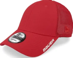 Team 9FORTY Cap Red Trucker - Bauer