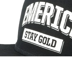 Team Stay Gold Black Snapback - Emerica