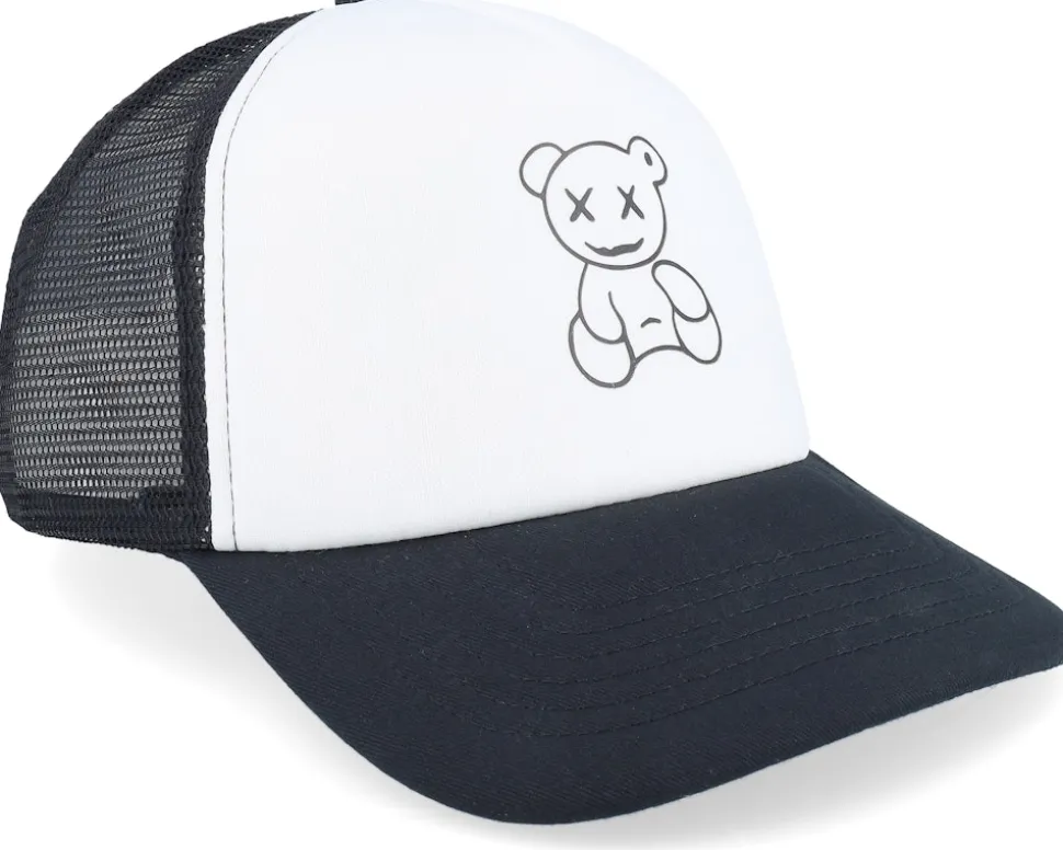 Teddy White/Black Foam Trucker - Iconic
