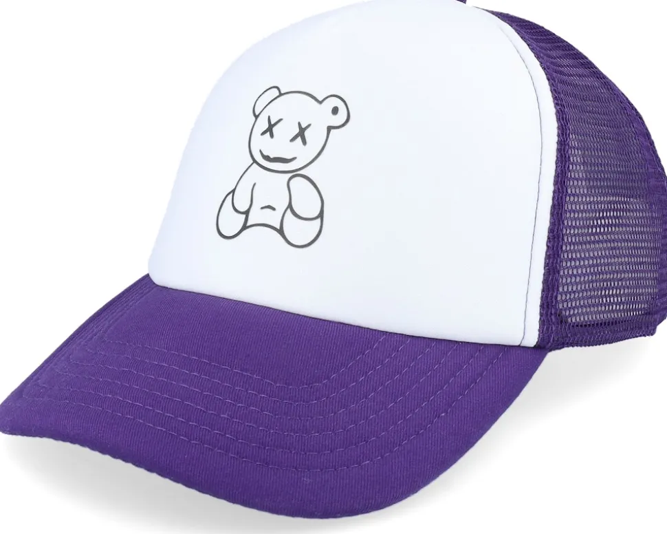 Teddy White/Black Foam Trucker - Iconic