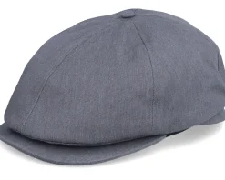 Telida Cap Heather Grey Flat Cap - Dickies
