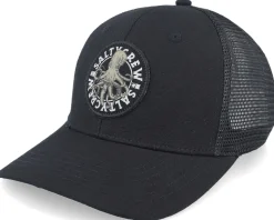 Tentacles Retro Black Trucker - Salty Crew
