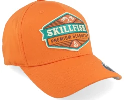 Terraflame Logo Orange Wooly Combed Flexfit - Skillfish