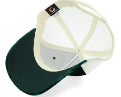 Terraflame Logo Velvet Green/Ivory A-frame Trucker - Skillfish