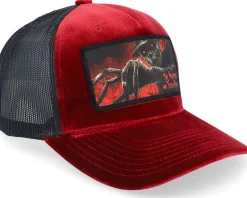 Terrror & Nightmare Velvet Red/Black A-frame Trucker - Scenes