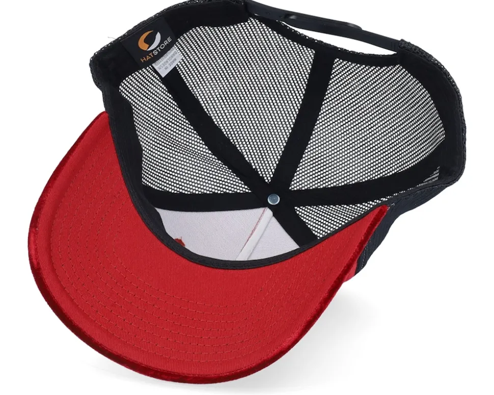 Terrror & Nightmare Velvet Red/Black A-frame Trucker - Scenes