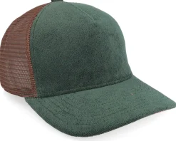 Terry Dark Green/Brown A-frame Trucker - Equip