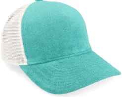 Terry Teal/White A-frame Trucker - Equip