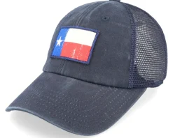 Texas Ballpark Mesh Ivory-desert Orange Trucker - American Needle