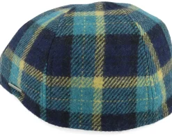 Texas Check Wool Flat Cap - Stetson