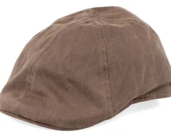 Texas Co/Pes Brown Flat Cap - Stetson