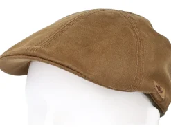 Texas Co/Pes Camel Flat Cap - Stetson
