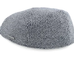 Texas Cotton Jersey Blue/White Flat Cap - Stetson