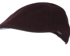 Texas Cotton Knit Dark Brown Flat Cap - Stetson