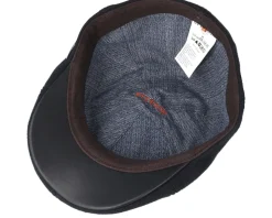 Texas Cotton Knit Navy Flat Cap - Stetson