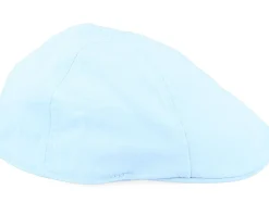 Texas Cotton Light Blue Flat Cap - Stetson