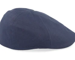Texas Cotton Navy Flat Cap - Stetson
