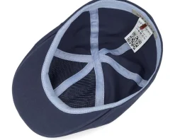 Texas Cotton Navy Flat Cap - Stetson