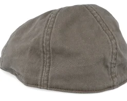 Texas Cotton Olive Flat Cap - Stetson