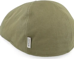 Texas Cotton Olive Flat Cap - Stetson