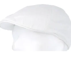 Texas Cotton White Flat Cap - Stetson