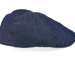 Texas Denim Sustainable Blue Flat Cap - Stetson