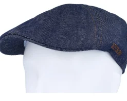 Texas Denim Sustainable Blue Flat Cap - Stetson