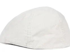 Texas Organic Cotton Beige Flatcap - Stetson