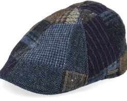 Texas Patchwork Multicolor Patchwork Flat Cap - Stetson