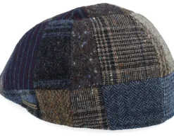 Texas Patchwork Multicolor Patchwork Flat Cap - Stetson