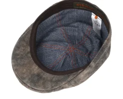 Texas Pig Skin Sportcap Flat Cap - Stetson