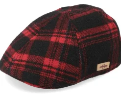 Texas Shadow Plaid Flat Cap - Stetson