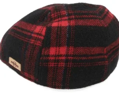 Texas Shadow Plaid Flat Cap - Stetson