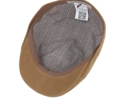 Texas Soft Cotton Brown Flatcap - Stetson
