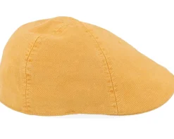Texas Soft Cotton Yellow Flat Cap - Stetson