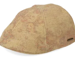 Texas Toyo Khaki Flat Cap - Stetson