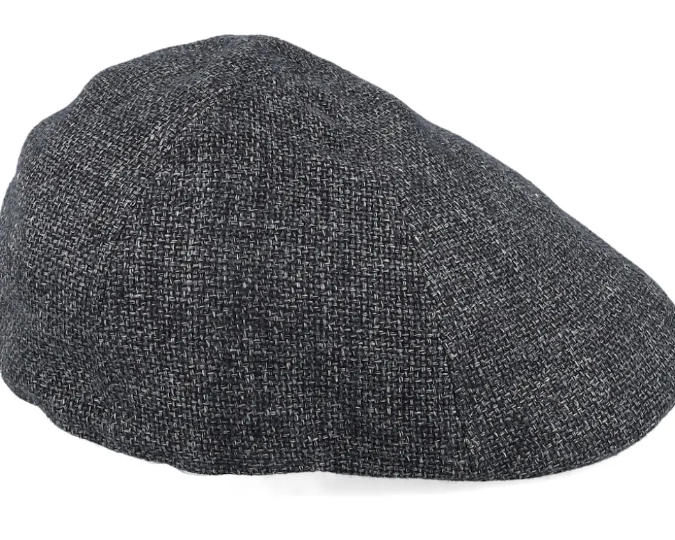 Texas Virgin Wool/Linen Grey Flat Cap - Stetson