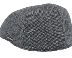 Texas Wool Anthracit/Black Flat Cap - Stetson