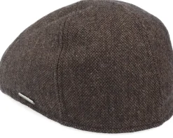Texas Wool Brown Flat Cap - Stetson