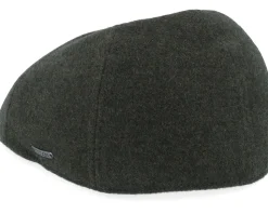 Texas Wool/Cashmere Moss Flat Cap - Stetson