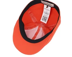 Texas Wr Bright Orange Flat Cap - Stetson